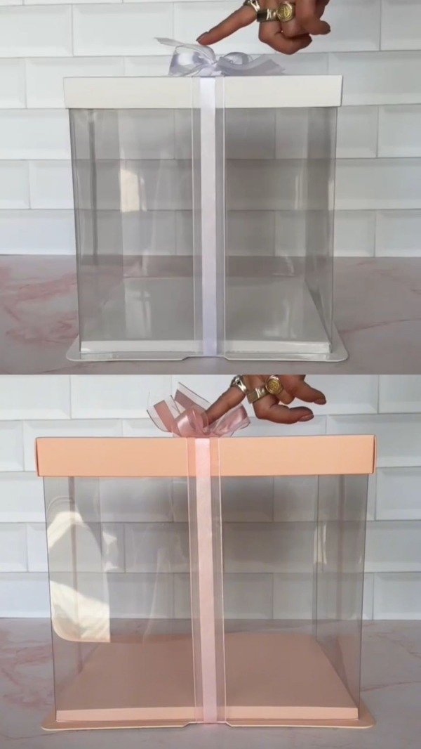 Producto - Caja con base rigida pack por 10