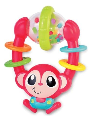 Producto - Sonajero Bebe Pollito Perrito Monito