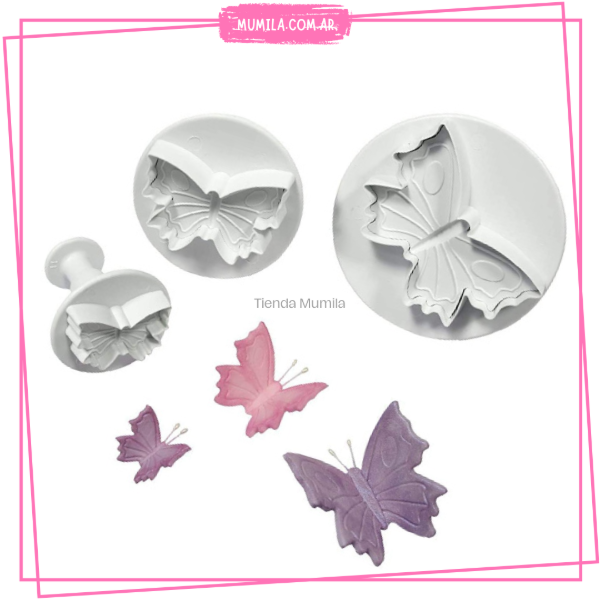 Producto - Cortante expulsor mariposas x3