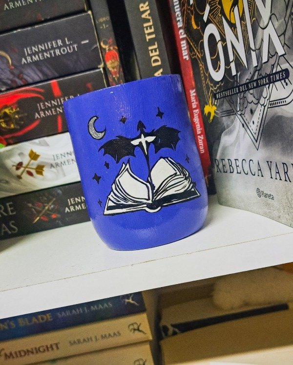 Producto - Mate pintado a mano Alas de sangre