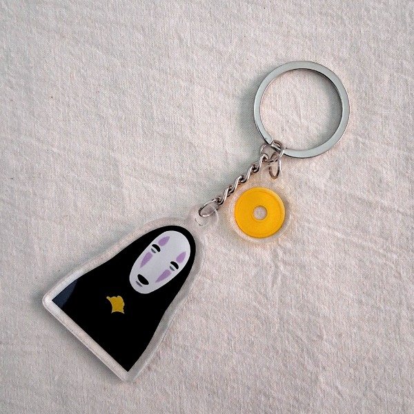 Producto - No Face + Moneda - Llavero