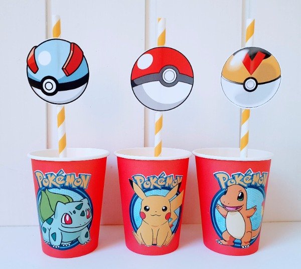 Producto - Pokemon Vasos X 5 unidades - 1