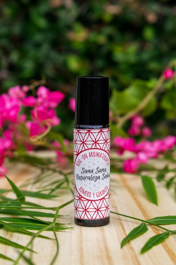 Producto - Roll-On Aromaterapia Calma - Romero y Geranio.