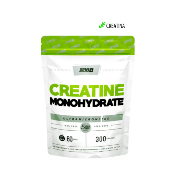 Producto - Creatina monohidrato 300 GR. - DOY PACK- STAR NUTRITION