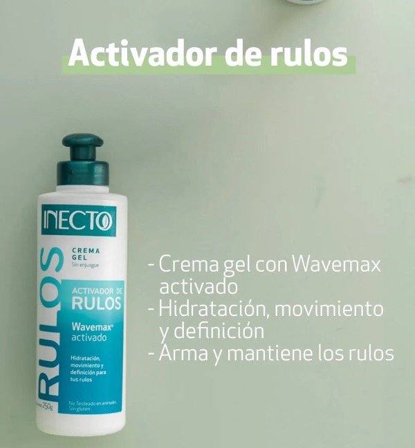 Producto - Inecto crema gel activadora de rulos sin enjuague