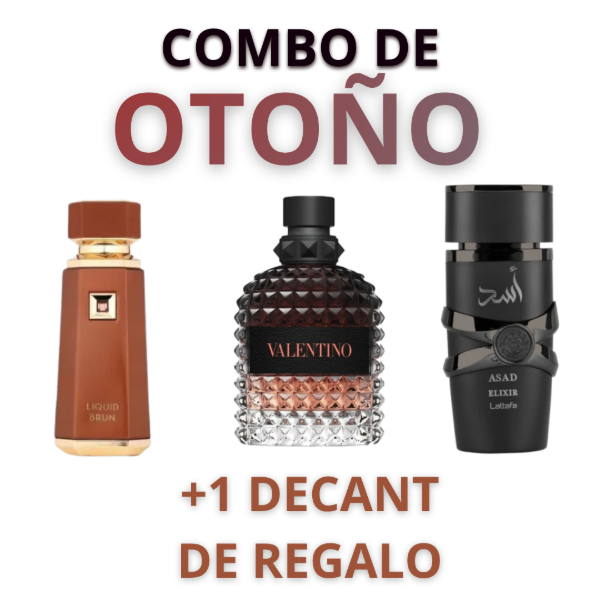 Producto - COMBO OTOÑO 2026 + 1 DECANT SORPRESA DE REGALO