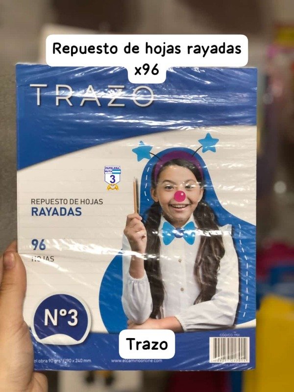 Producto - REPUESTO X96 HOJAS ECONOMICAS