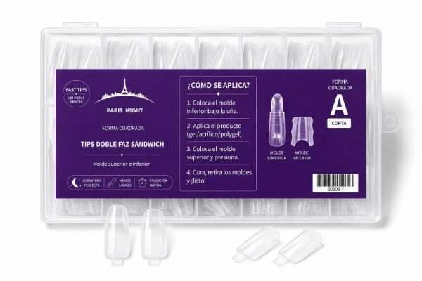 Producto - CAPSULAS SÁNDWICH CUADRADA CORTAS