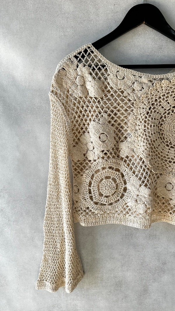 Producto - Top de crochet Zara TS - 3