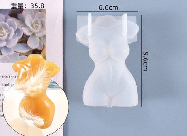 Producto - MOLDE SILICONA TORSO DE MUJER2