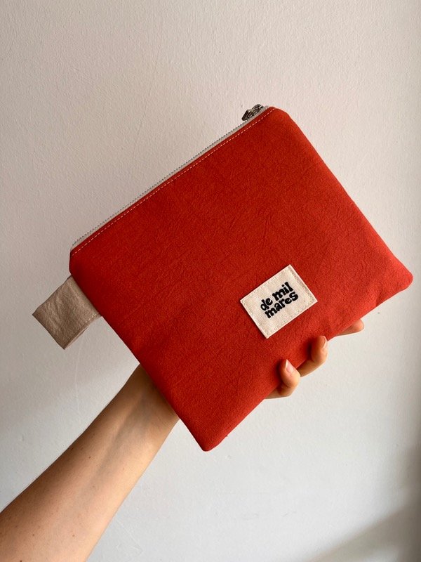 Producto - estuche SOBRE: terracota y arena