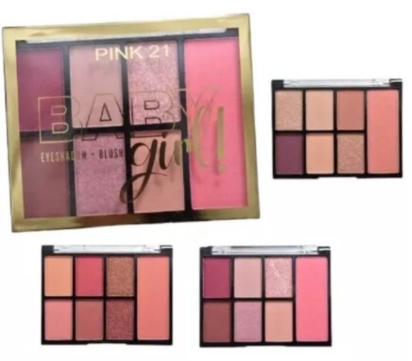 Producto - PALETA 6 SOMBRAS Y RUBOR BABY PINK21
