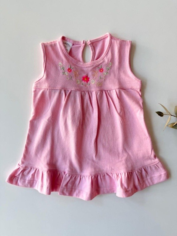 Producto - Vestido de algodón con vincha - 0