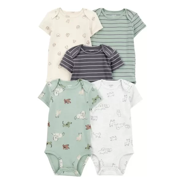 Producto - Pack bodies CARTERS "Pets" 18 meses