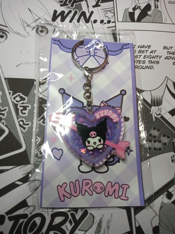 Producto - Llaveros acrílico kuromi heart