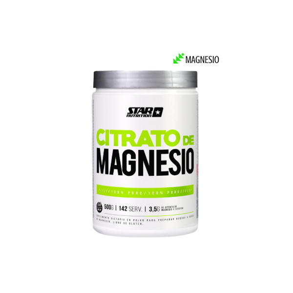 Producto - Citrato de Magnesio 500 gr. STAR NUTRITION