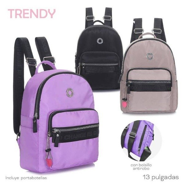 Producto - MOCHILA TRENDY NYLON ART 15252