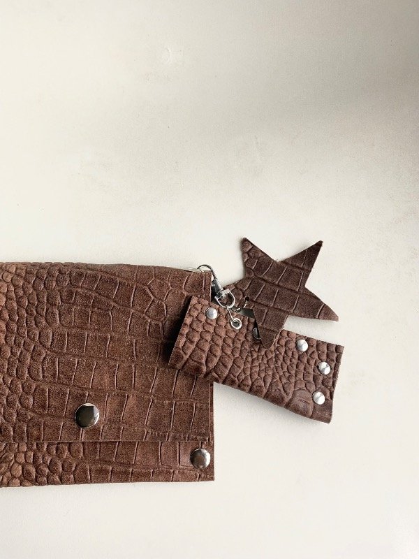 Producto - Tabaquera croco marrón - 2