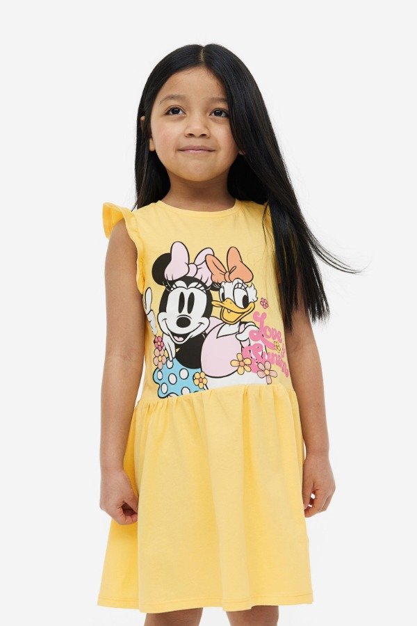 Producto - HyM Vestido Yellow Minnie y Daisy