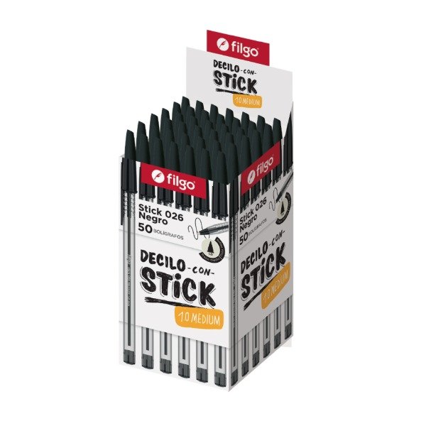 Producto - FILGO BOLIGRAFO 1.0 NEGRO
