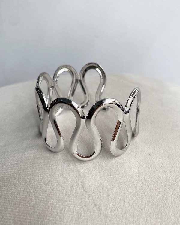 Producto - BRAZALETE SARA PLATEADO