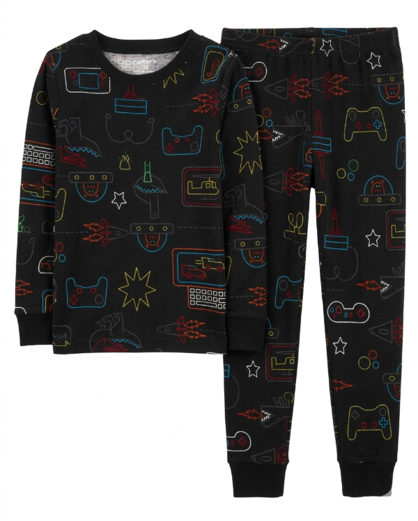 Producto - Pijama Invierno Nene Fondo Negro Play
