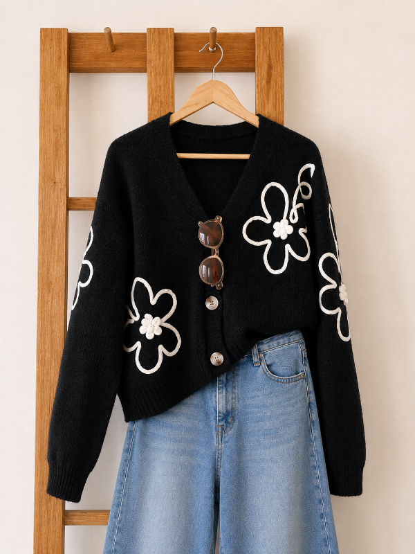 Producto - Cardigans Margarita negro