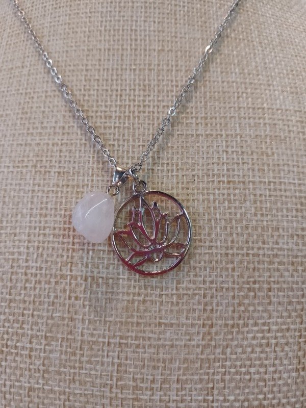 Producto - Duo cuarzo rosa+ loto