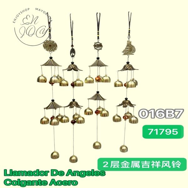 Producto - Llamador De Angeles Colgante Acero 016B7
