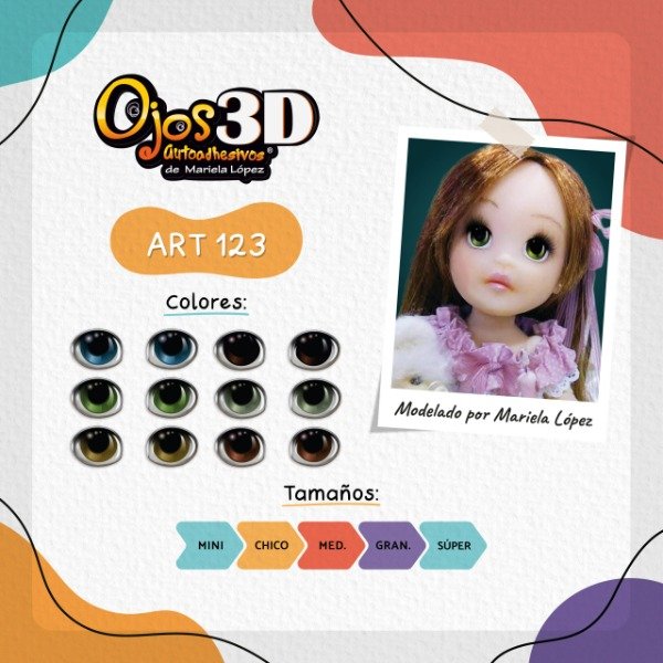 Producto - Ojito 3D art 123