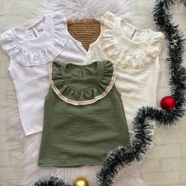 Producto - Blusa Carlota en 3 colores talles 4 al 12