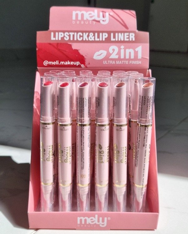 Producto - Labial 2en1 matte + delineador MELY
