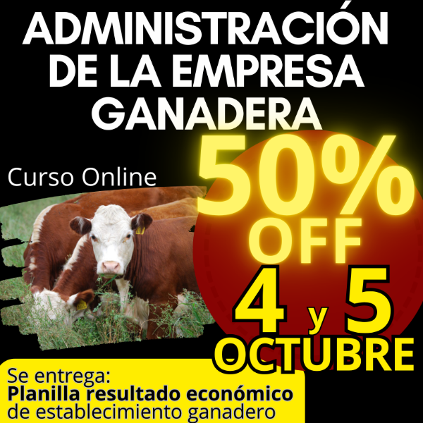 Producto - Curso online Administración de la Empresa Ganadera - 0