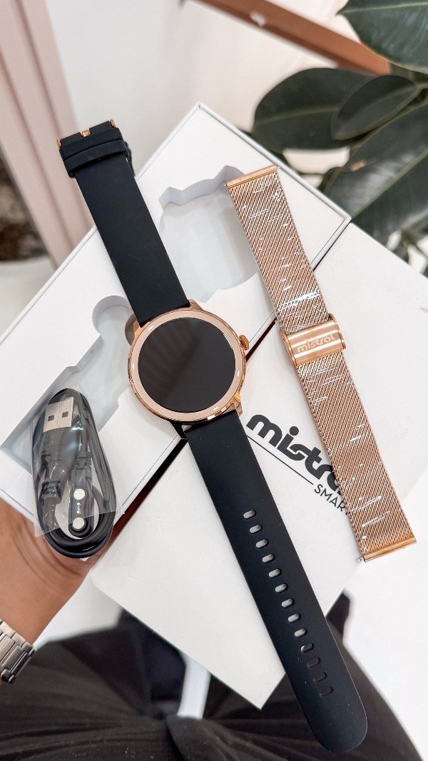 Producto - Smart Mistral Redondo (doble malla negra-rosé)