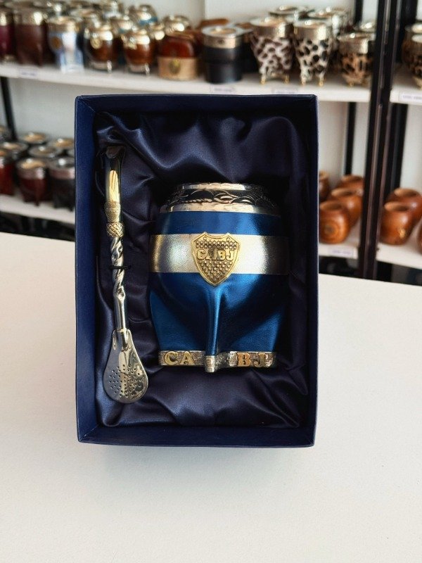 Producto - Mate Torpedo - Exclusivo Dorado - Boca Juniors