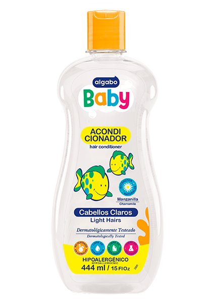 Producto - ACONDICIONADOR BABY - ALGABO - MANZANILLA / CABELLOS CLAROS - x200ml.