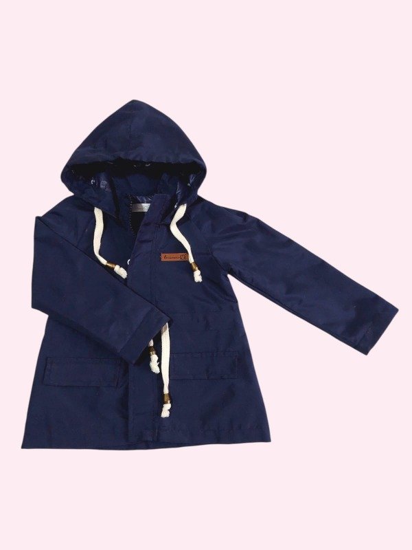 Producto - Piloto azul oscuro con forro de anclas Le Cocon 6 meses