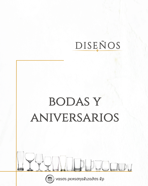 Producto - Diseños - Bodas y aniversarios