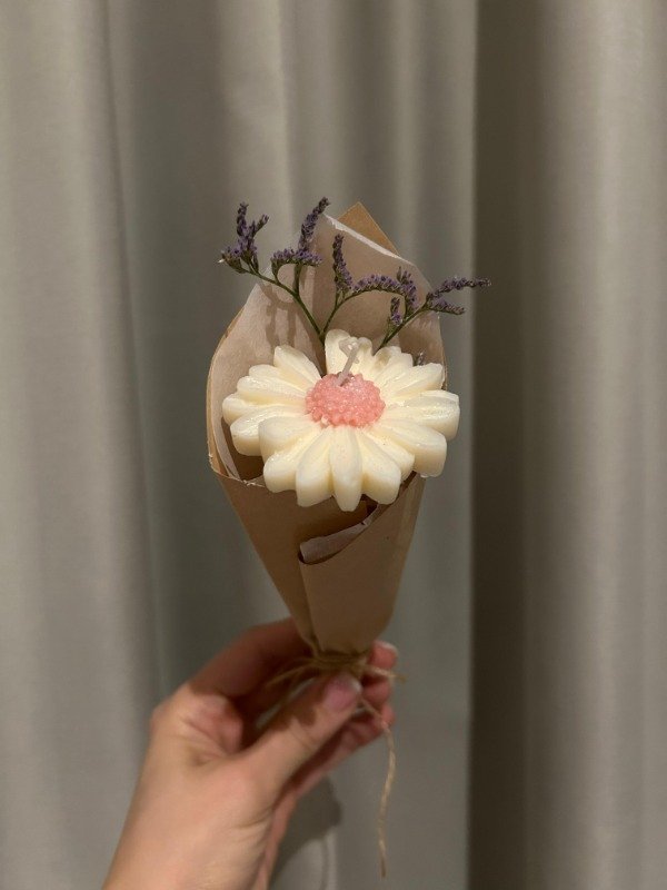 Producto - Vela Margarita en ramo.