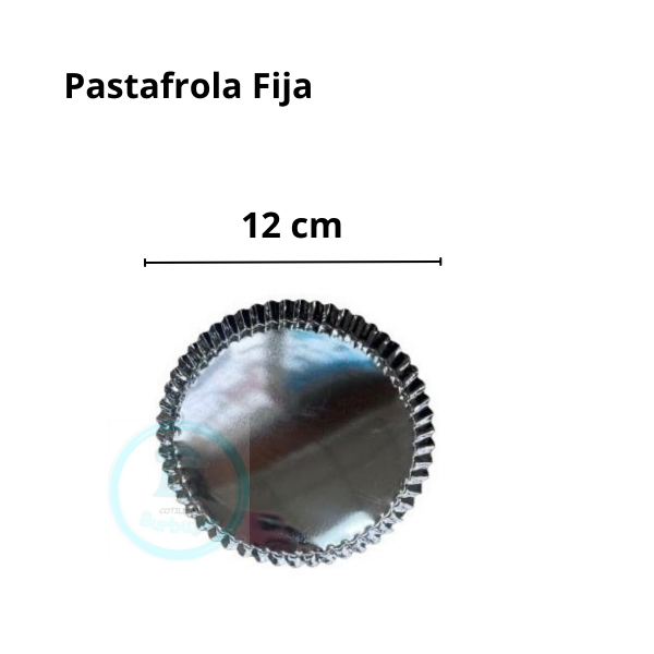 Producto - Pastafrola Hojalata Fija 12 cm x1