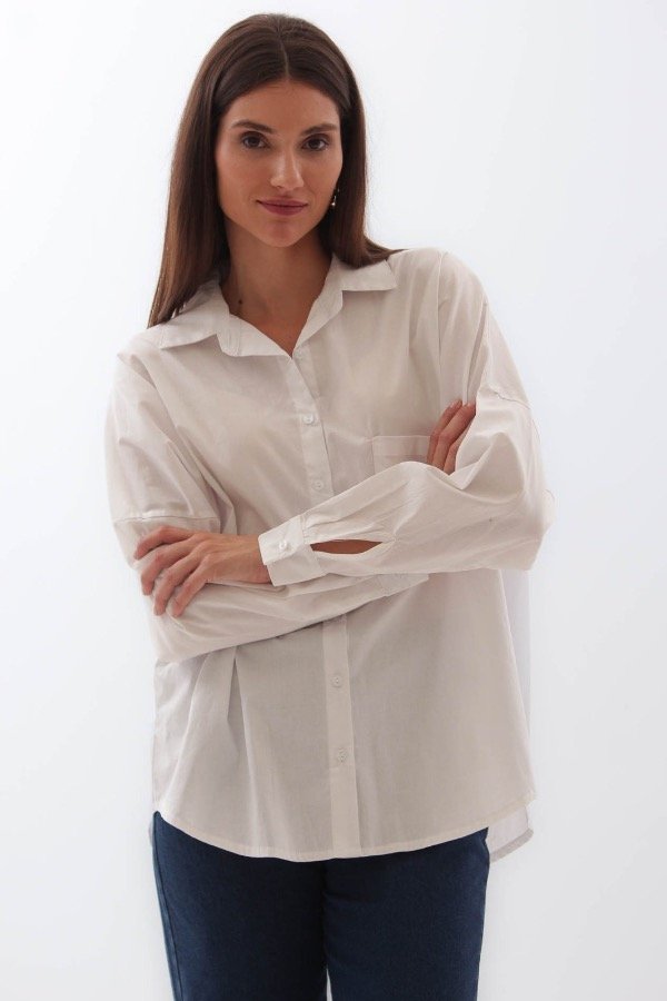 Producto - Camisa Anita oversize lisa
