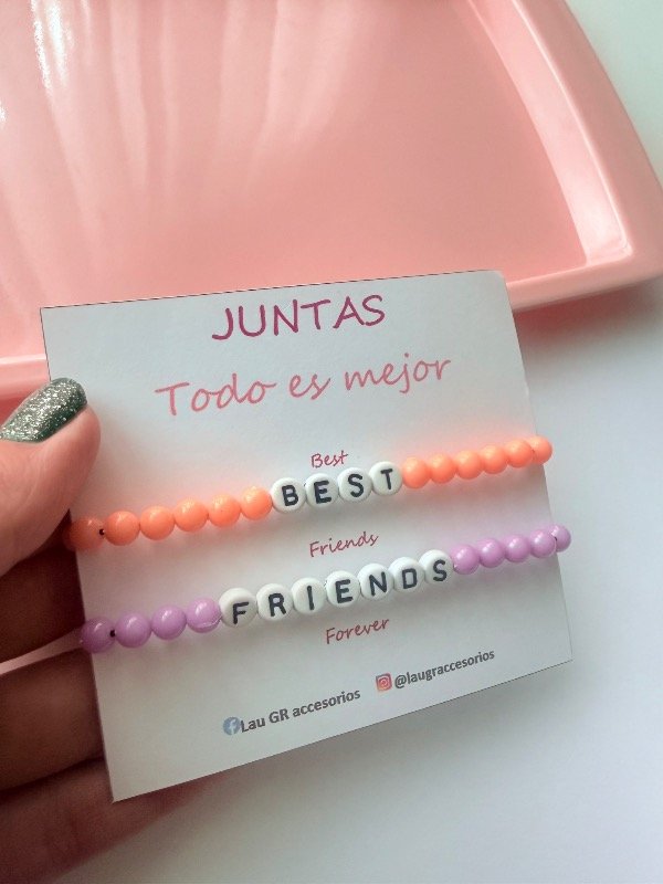 Producto - Pulseras para compartir Best Friends