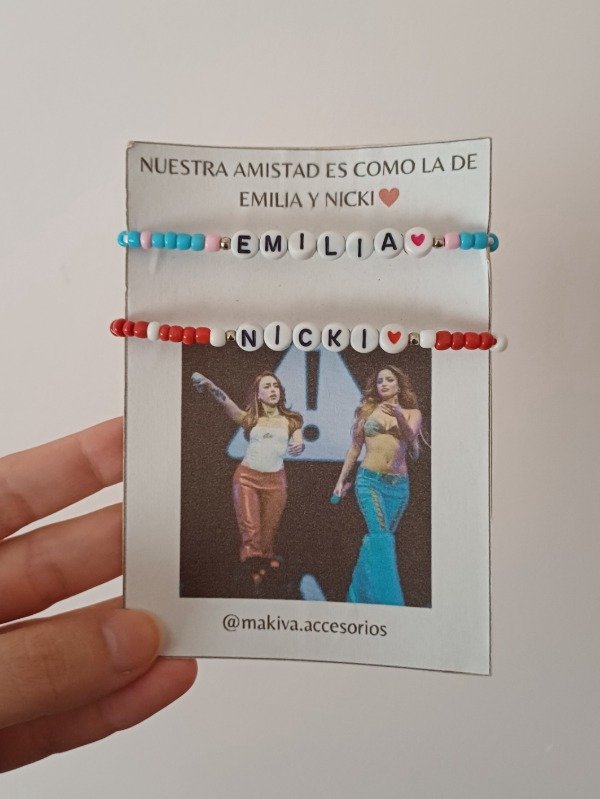 Producto - Pulseras emilia y nicki