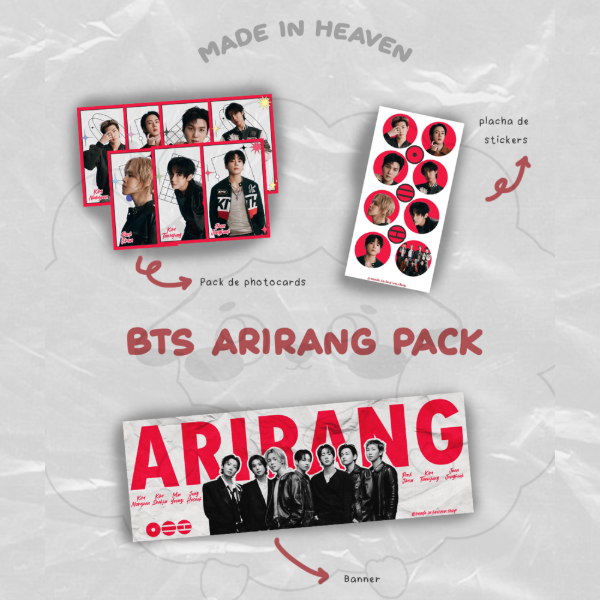 Producto - Pack BTS Arirang PREVENTA