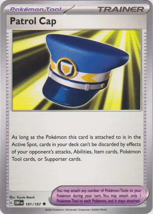 Producto - Patrol Cap - 191/197 - Obsidian Flames