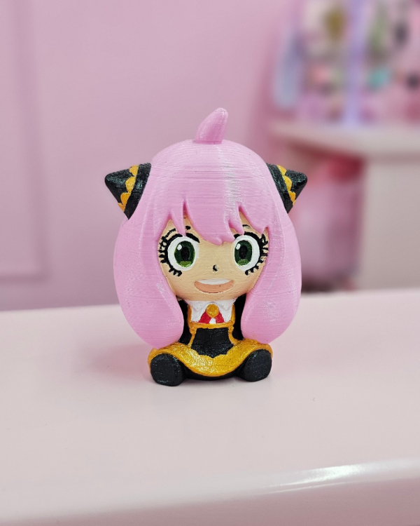 Producto - Figura Chibi Anya 3D (Marca Fekso Store)