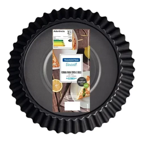 Producto - BRASIL TORTERA ACANALADA 24CM TRAMONTINA