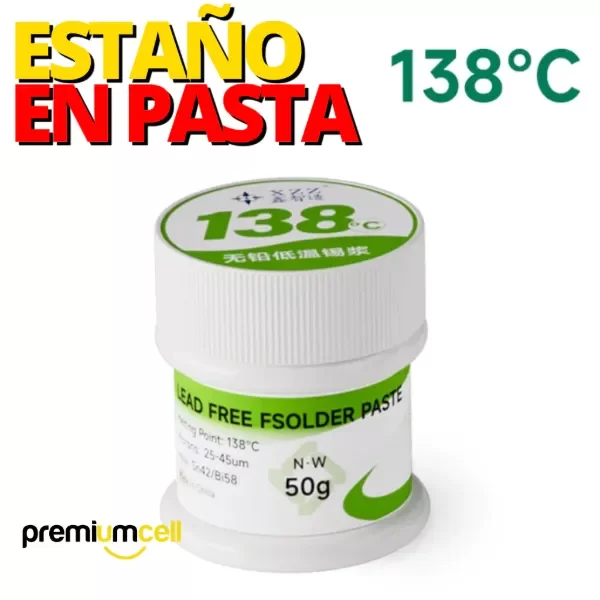 Producto - ESTAÑO EN PASTA 138 GRADOS