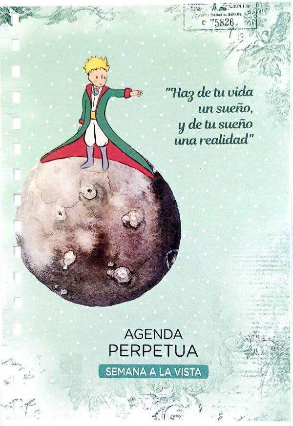 Producto - REPUESTO AGENDA PERPETUA PRINCIPITO A5