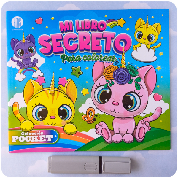 Producto - Mi Libro Secreto - Para Colorear + Actividades - 24 Páginas